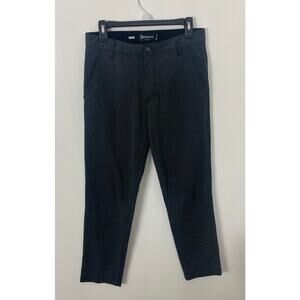 Women Betabrand textured straight leg dress pants slacks, 30x32